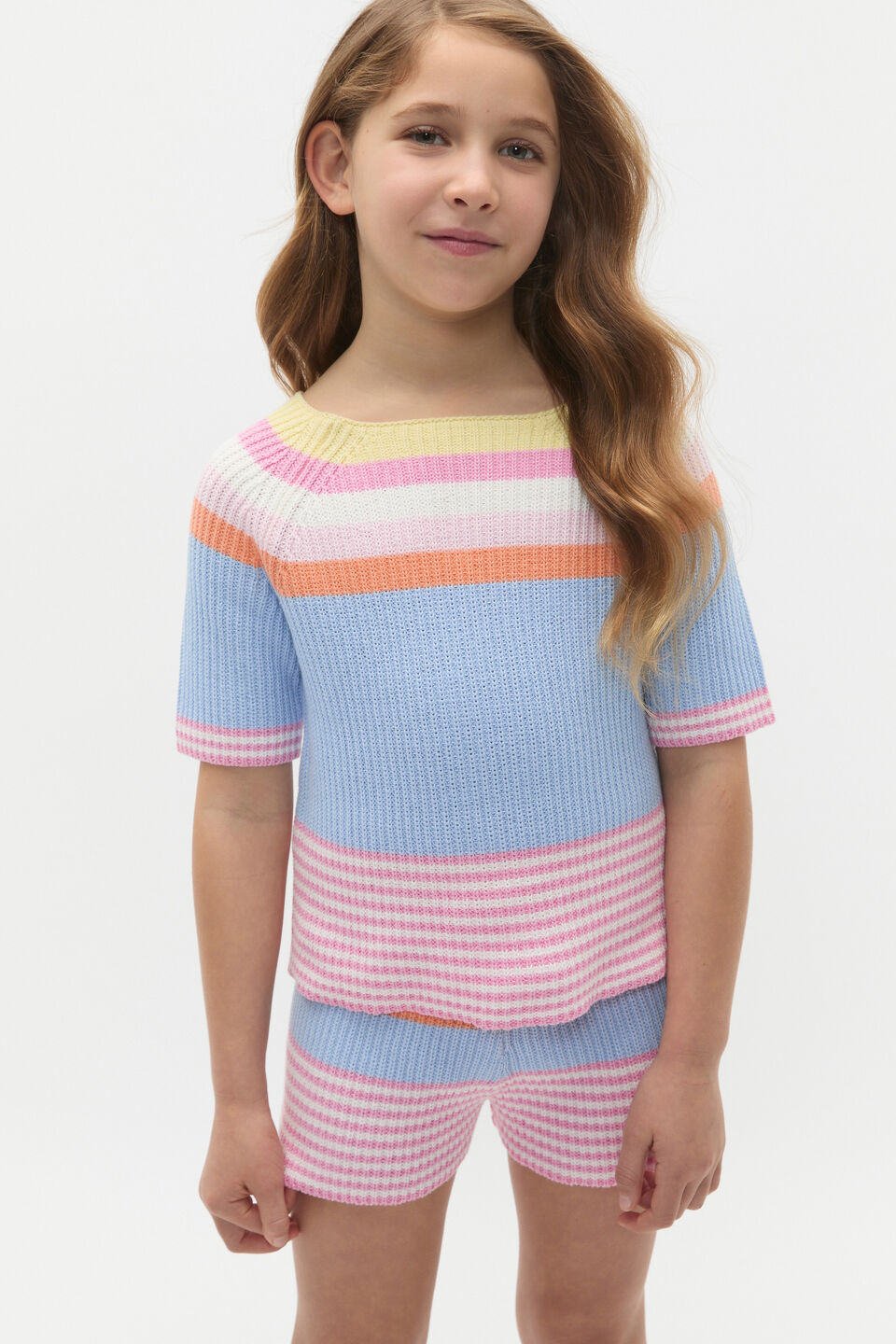 Stripe Knit Tee