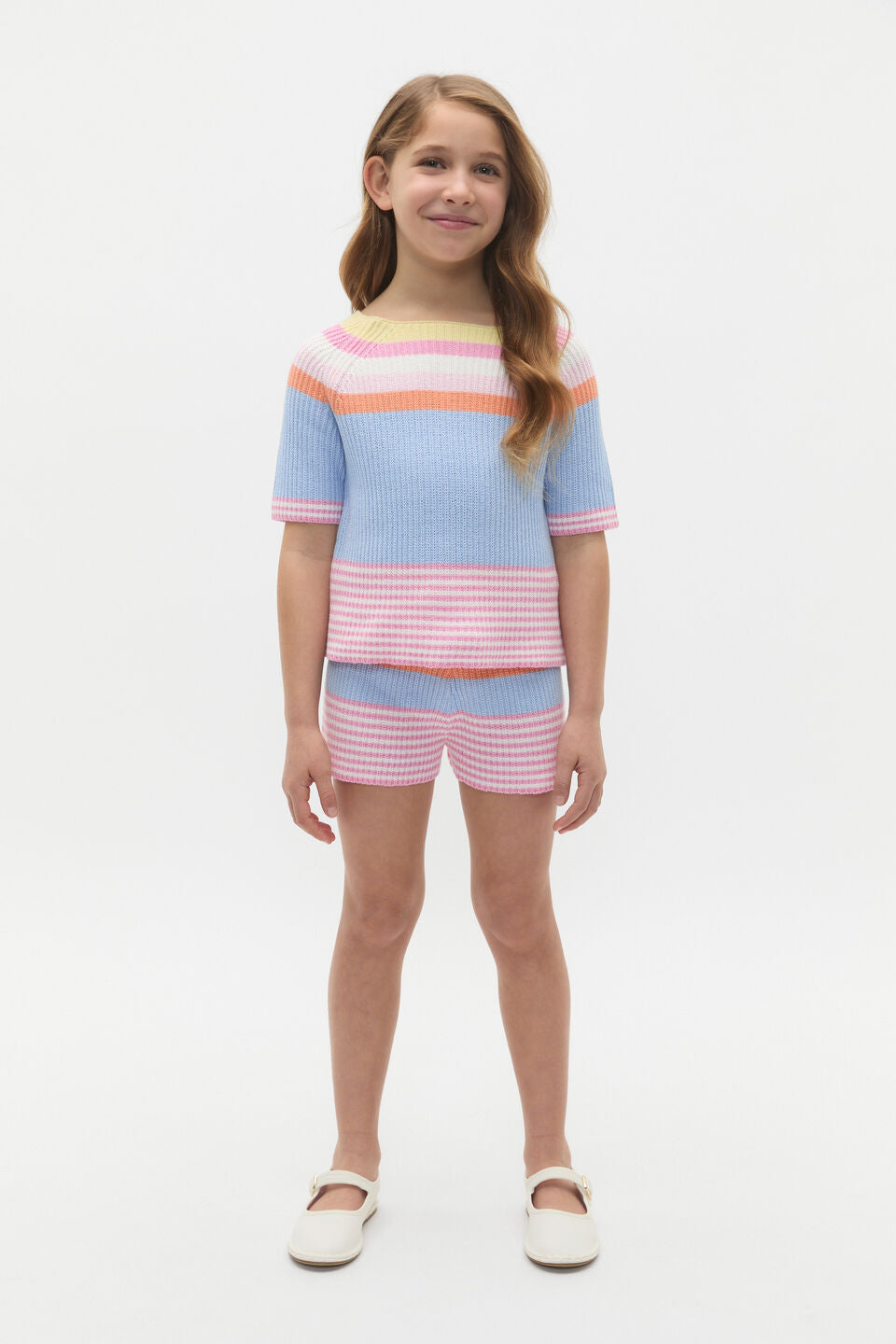 Stripe Knit Tee