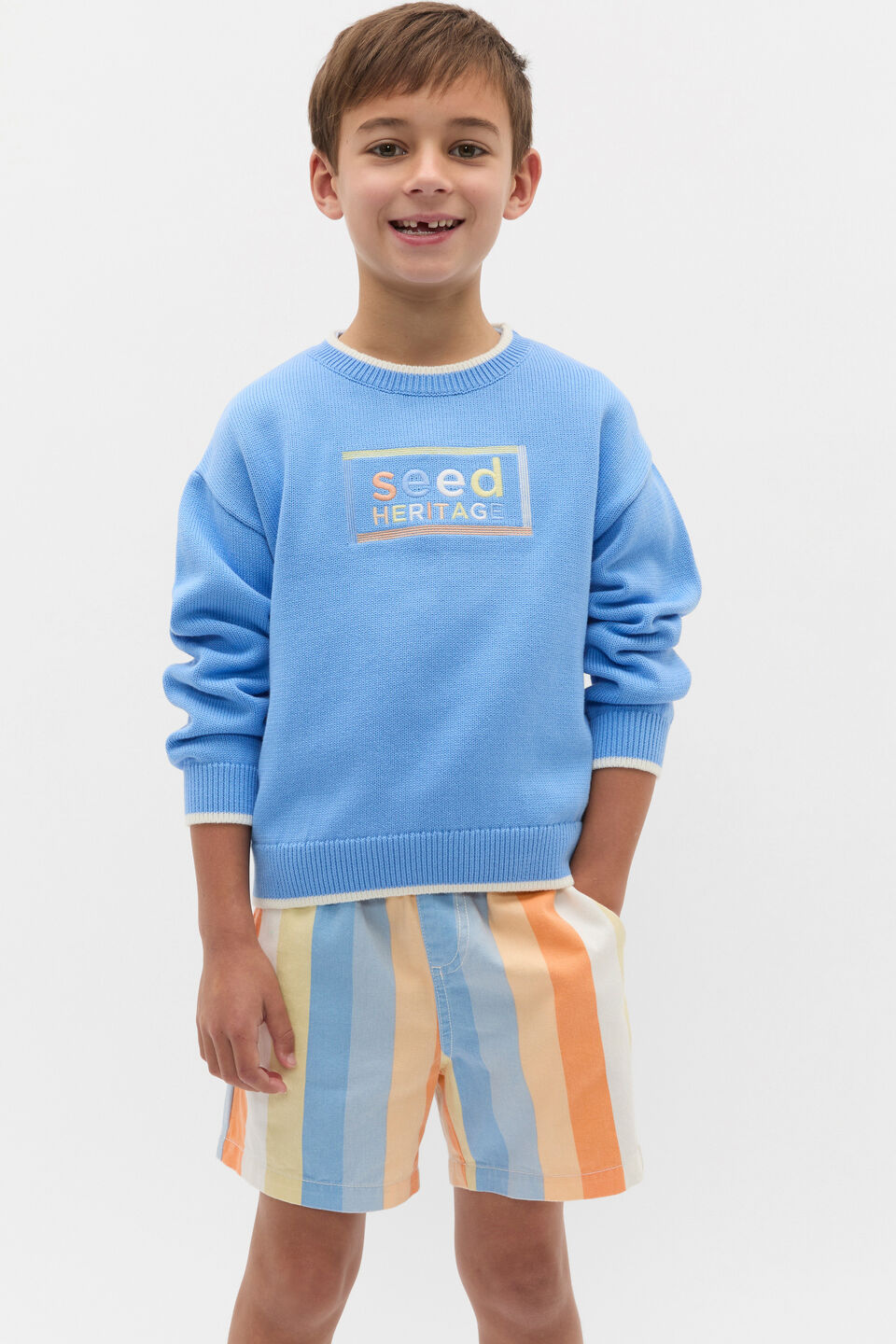 Logo Knit Sweater