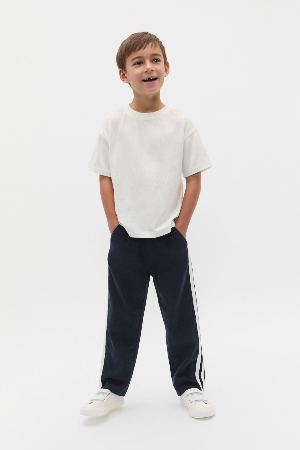 Linen Blend Trouser
