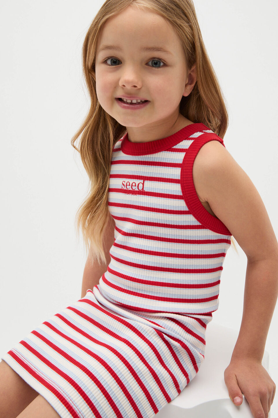 Logo Rib Dress