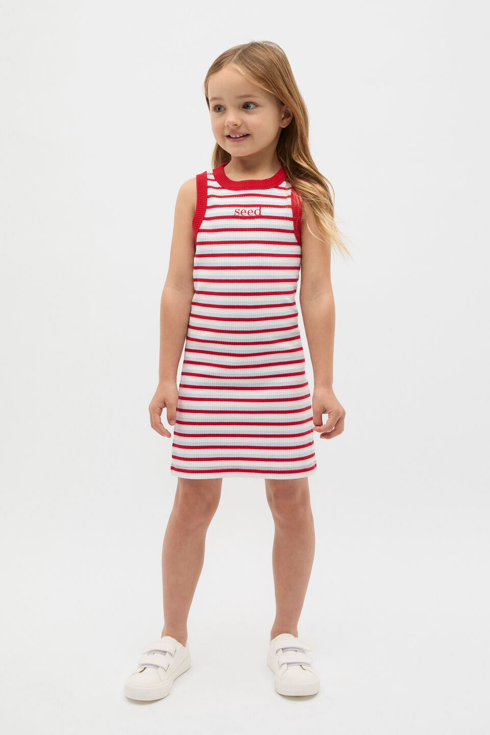 Logo Rib Dress