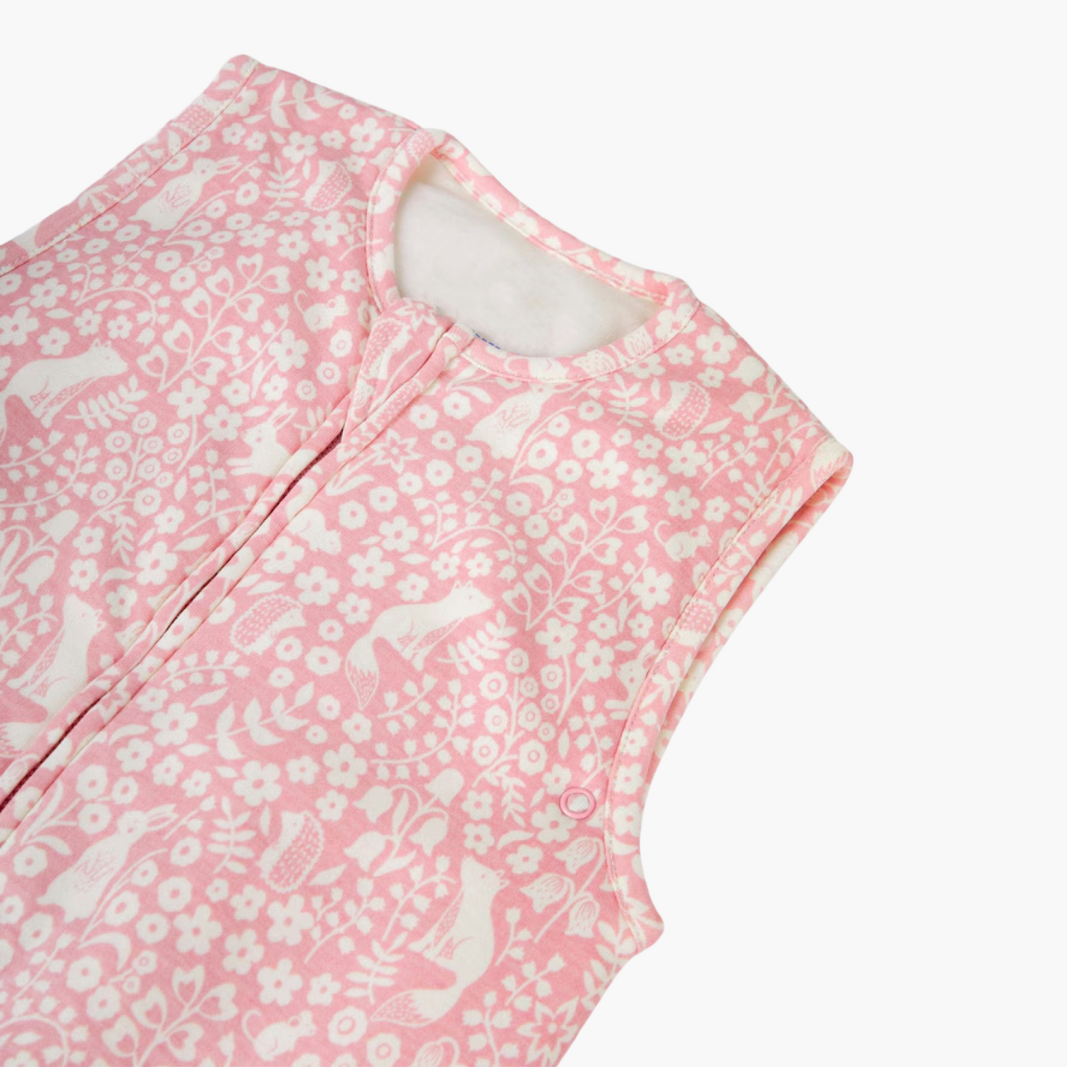 Soft Pink Woodland 1.5 Tog Sleep Snuggler