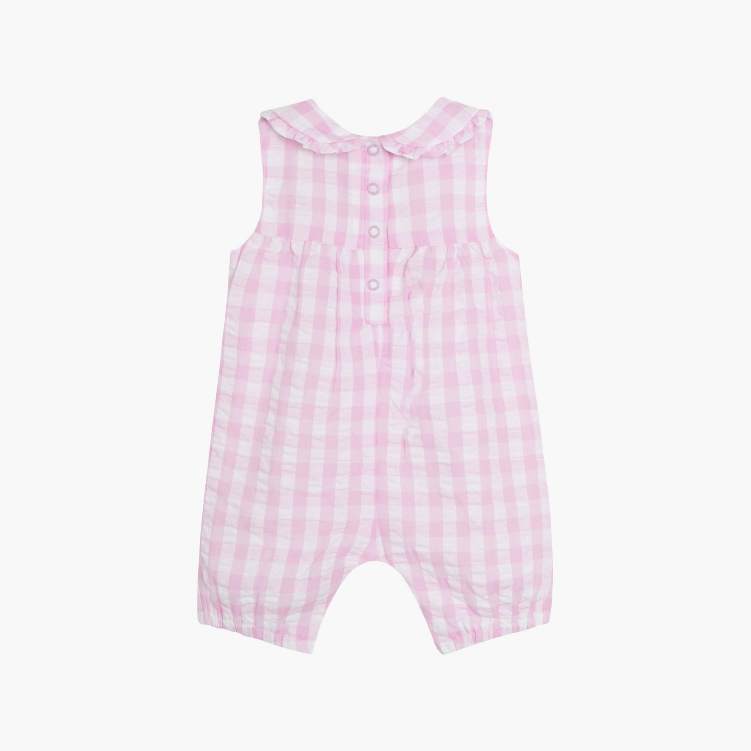 Pink Gingham Peter Flopsy Bunny Jumpsuit