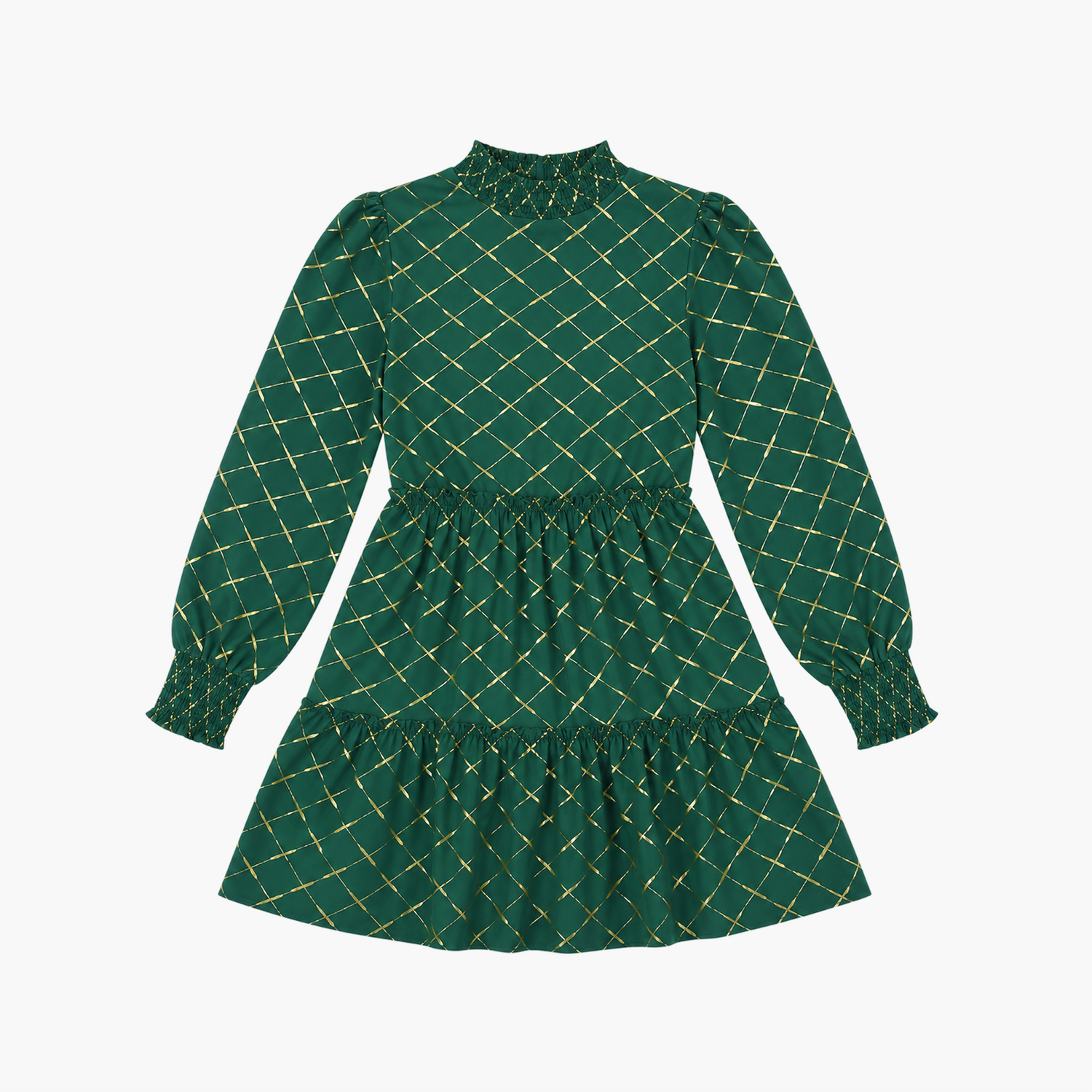 Frill Trim Mini Dress