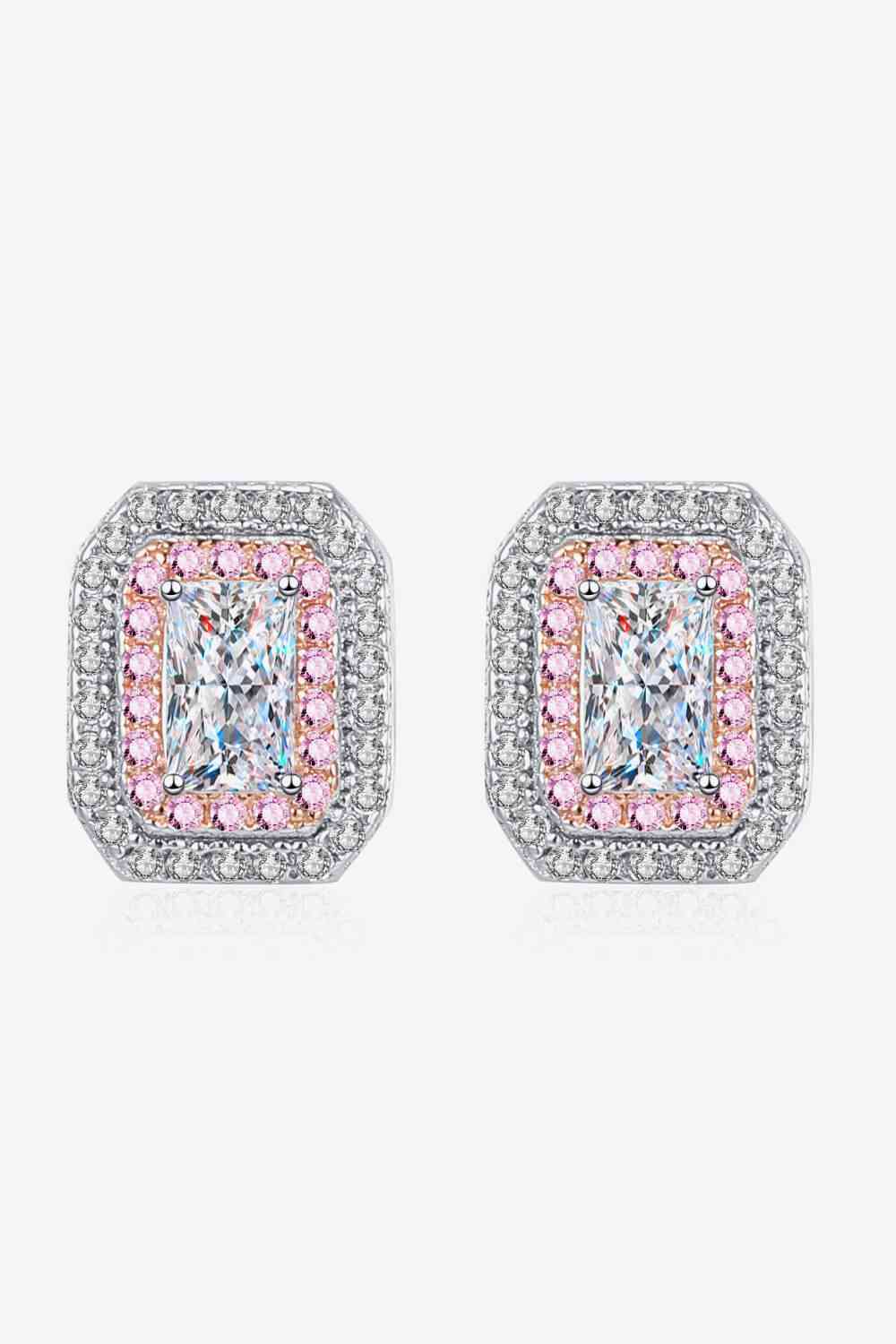 Geometric Stud Earrings - Ashley's Artistries