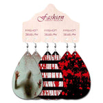 Teardrop Halloween Dangle Earrings - Ashley's Artistries