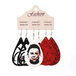 Teardrop Halloween Dangle Earrings - Ashley's Artistries