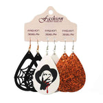 Teardrop Halloween Dangle Earrings - Ashley's Artistries