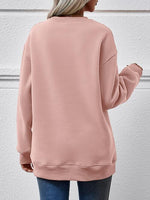 Mama Graphic Dropped Shoulder Sweater - Ashley's Artistries