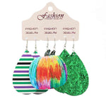 Teardrop Shape Halloween Theme Dangle Earrings - Ashley's Artistries