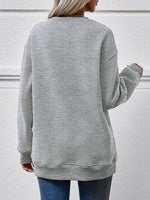 Mama Graphic Dropped Shoulder Sweater - Ashley's Artistries