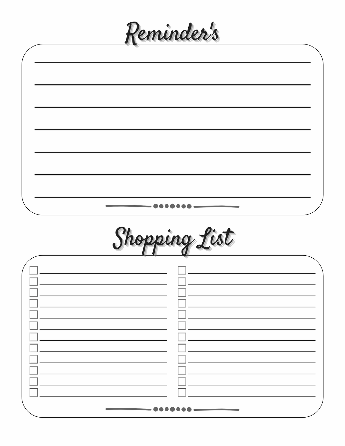 Exercise log & Meal Planning set - Ashley's Artistries