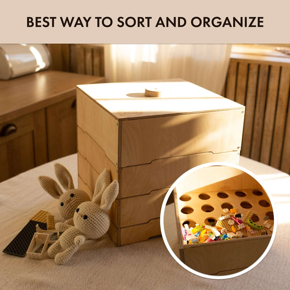 Brick Storage and Sorter - Ashley's Artistries
