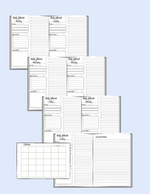 Weekly Schedule Printout - Ashley's Artistries