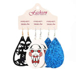 Teardrop Halloween Dangle Earrings - Ashley's Artistries