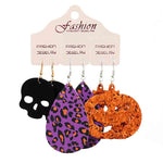 Teardrop Halloween Dangle Earrings - Ashley's Artistries